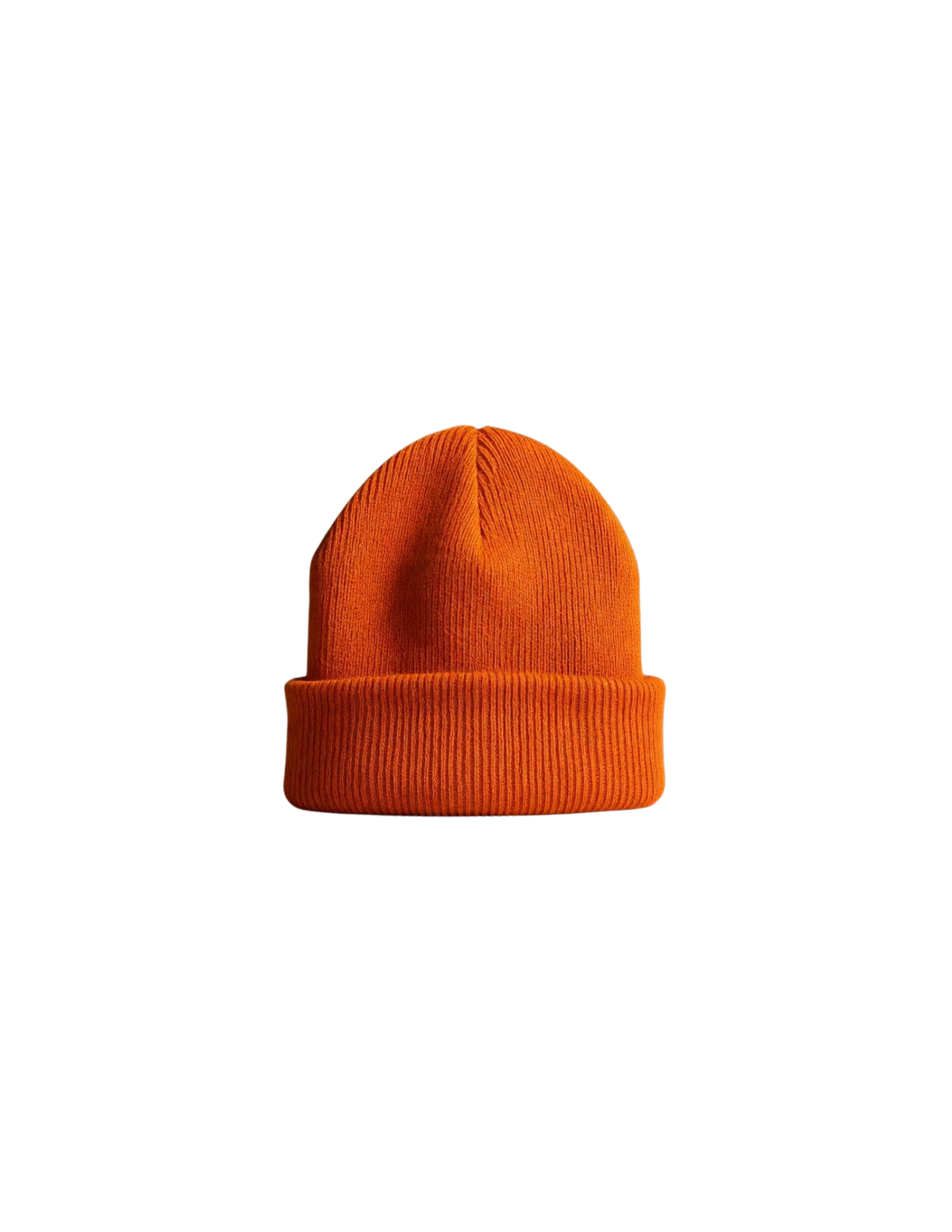 Signal Engine orange beanie